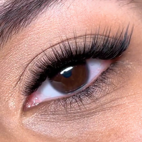 Classic v hybrid lashes