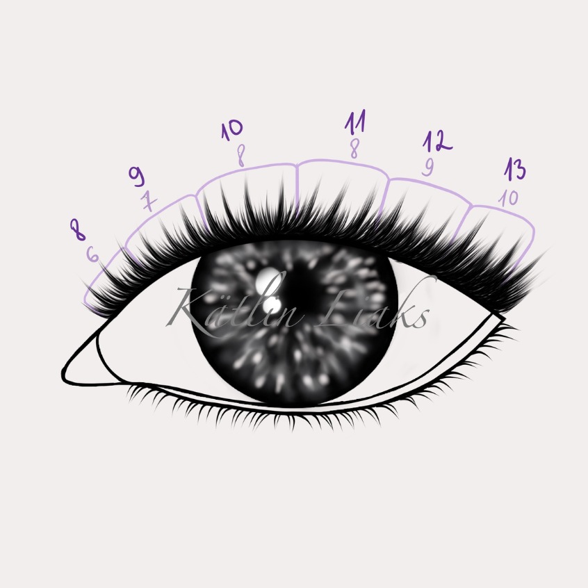 Lash mapping for main spikes